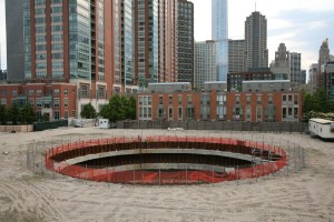 Chicago_Spire_pit